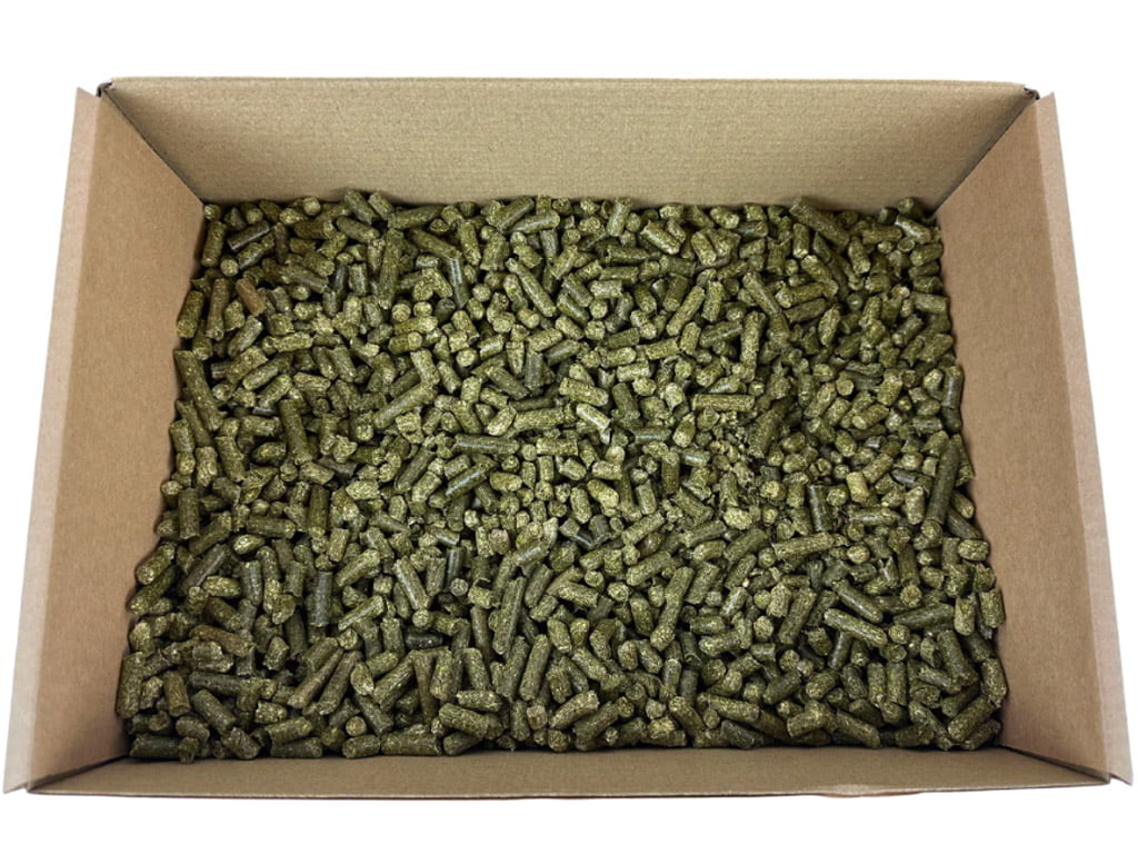 ¿Cómo se puede prolongar la duración de los pellets de alfalfa?