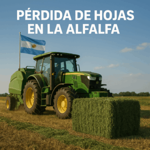 Pérdida de hojas en alfalfa: causas, manejo por etapas y cómo evitarla
