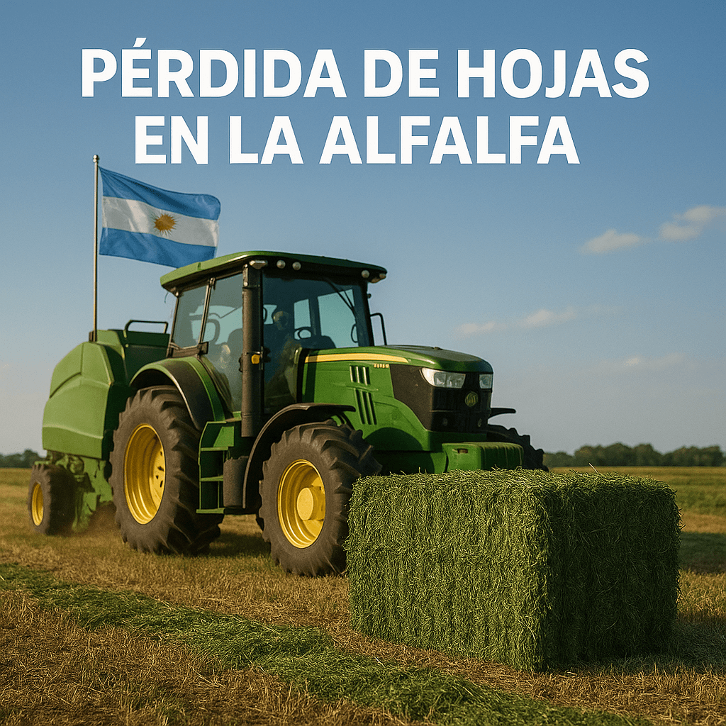 Pérdida de hojas en alfalfa: causas, manejo por etapas y cómo evitarla